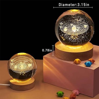 3D Crystal Ball Lamp